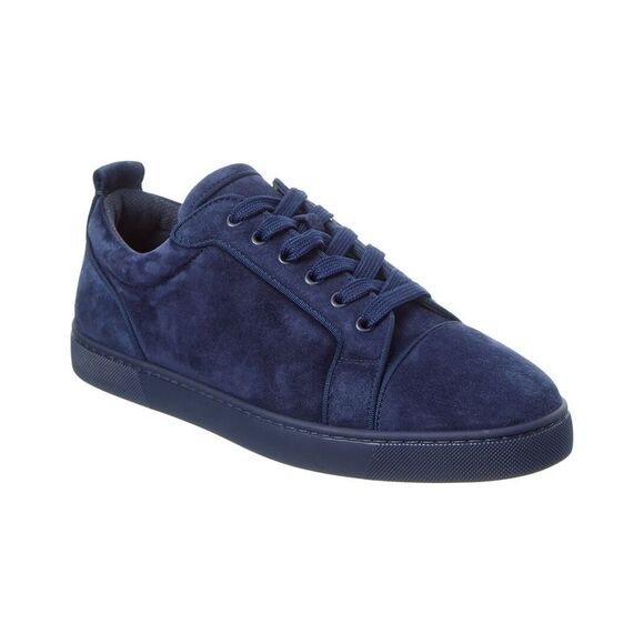 Christian Louboutin Other - Christian Louboutin Louis Junior Suede Sneaker, Blue